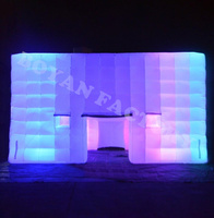 Tente gonflable pour boîte de nuit, Cube de lumière Led, tente de fête