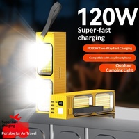 Batterie externe portable haute capacité 80000 mAh avec chargeur rapide et affichage numérique, station de charge à batterie polymère