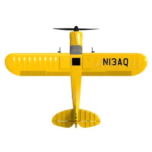 Volantexrc 3ch avião de controle remoto, com estabilização gyro rtf park flyer (sport cub amarelo 761-14)