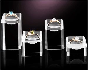 Babyboss — présentoir de bijoux en acrylique transparent et moderne, présentoirs avec des anneaux, pour spectacle commercial, boutique d'accessoires de maison - Product Image 3