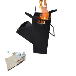 Poêle à <span class=keywords><strong>bois</strong></span> portable OEM pour camping en extérieur, survie en <span class=keywords><strong>bushcraft</strong></span>, poêle fusée à <span class=keywords><strong>bois</strong></span> - Product Image 3