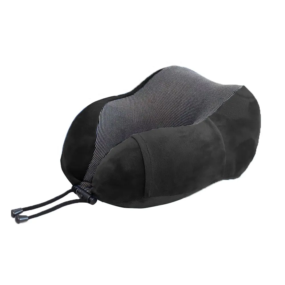 Подушка для подголовника и шеи, регулируемая в форме пены с эффектом памяти, для путешествий, офиса, автомобиля, домашнего использования, SH-P035