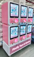 WANGERBAO Özelleştirilebilir Mini Plastik Gacha Makinesi Kapsül Oyuncak Otomatı Poster veya Oyuncak Sergileme Gachapon Makinesi