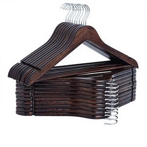 Cintres en bois Inspring pour costumes et pantalons, gain de place, haute qualité, pour salle de bain et salon, nettoyage des vêtements - Product Image 2