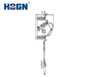 <span class=keywords><strong>HOGN</strong></span> Interrupteur-sectionneur extérieur haute tension Protection d'isolement Interrupteur-sectionneur pour sectionneurs de commutateur - Product Image 4
