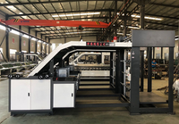 Machine à laminer automatique à servocommande électrique à grande vitesse avec laminage à froid pour l'emballage de boîtes en carton ondulé