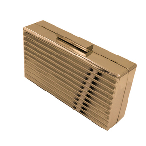 China Supplier OEM Factory Customize Gold <strong>Silver</strong> Color <strong>Evening</strong> <strong>Bag</strong> Women Metal Clutch Purse Dressing <strong>Bag</strong> - Product Image 2