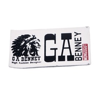 Étiquettes en cuir véritable personnalisées d'étiquette de logo de gaufrage personnalisé pour le patch en cuir de vêtement de sacs