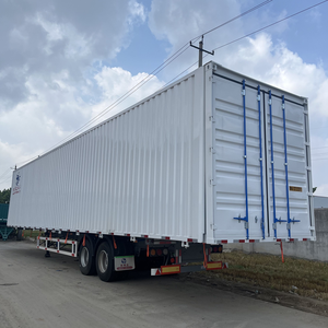 Semi-remorque porte-conteneurs fermé à 3 essieux Fengniao Factory, neuf, longueur 40 pieds/53 pieds, charge utile 1001-2000 kg - Product Image 3