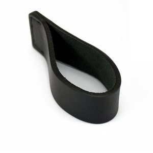 Leather <b>Pipe</b> Holder For Bent Tobacco <b>Pipe</b> Durable Single <b>Pipe</b> <b>Stand</b> Smoking Accessories - Product Image 5
