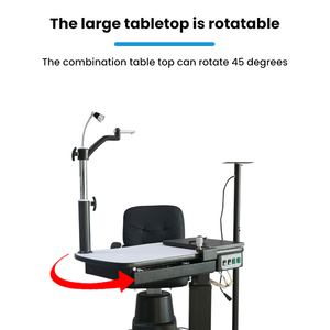 <b>C</b>-190A Mini Ophthalmic Combined <b>Table</b> Unit China Supplier Optometry Refraction Chair - Product Image 6