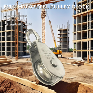 Cao đánh bóng M15-M100 thép không gỉ Xoay Dây duy nhất dây ròng rọc Khối Nhà máy OEM tùy chỉnh thời gian loại - Product Image 3