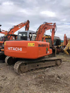 Excavadora usada Hitachi EX120 de marca japonesa barata, excavadora usada Hitachi EX120, excavadora hidráulica sobre orugas - Product Image 4