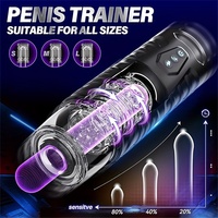 OEM wiederauf ladbare automatische Thruting Vibration und Voice Mastur bator männlich Adult Sexspielzeug