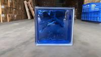 Bloc de verre creux transparent de haute qualité, couleur personnalisée, pour la construction et la décoration intérieure
