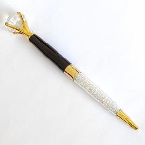 Bolígrafo de Metal Giratorio con Diamantes Grandes, Logotipo Personalizado Impreso, Bolígrafo de Cristal, Promoción, Actividad Corporativa, Regalo Empresarial, Bolígrafos - Product Image 4