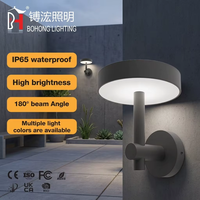 Harga Pabrik Lampu Taman LED Tenaga Surya Modern Tahan Air IP65 AC untuk Dinding Luar Ruangan, Dapat Diredupkan, untuk Villa, Halaman, Pagar, dan Jalan Setapak