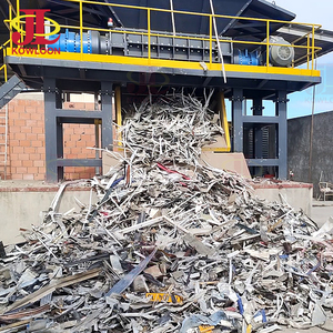 Machine de déchiquetage de pneu de broyeur de métal de broyeur de déchets solides d'usine de la Chine - Product Image 2