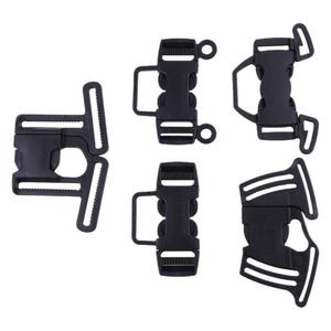 Five Point Snap Fastener Stroller Buckle Wear Resistant Baby High Chair Safety <b>Clip</b> Solid Color Accessory - Product Image 2