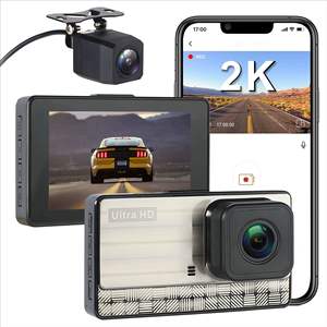 A22S WLAN-fähige 4K Dashcam Privates Modell <span class=keywords><strong>3</strong></span>-Zoll-Display Vorder- und Rückseiten-Doppelaufnahme Auto-DVR mit Mobile App-Verbindung - Product Image 6