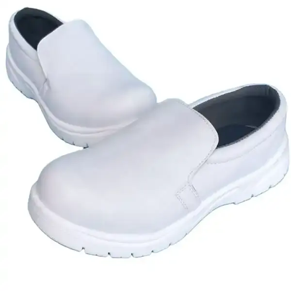 Chaussures de travail anti-poussière protection industrielle chaussures de sécurité esd antistatiques chaussures de sécurité blanches