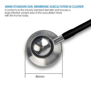 Estetoscopio de diagnóstico de Cardiología médica multifunción, setoscopio de doble cabeza para venta al por mayor - Product Image 4