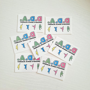 Adesivi per <span class=keywords><strong>Tatuaggi</strong></span> Temporanei <span class=keywords><strong>Personalizzati</strong></span> con Logo, Stampati su Carta Bianca, Impermeabili, Decorazioni per il Viso - Product Image 3