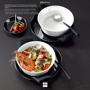 Bộ Đồ Ăn Chất Lượng Cao Tráng Men Giá Rẻ Vòng Trung Quốc Sứ Món Ăn Tấm Gốm Bữa Ăn Tối Trắng 1Piece - Product Image 5