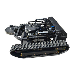 <span class=keywords><strong>Tondeuse</strong></span> à gazon montée sur chenilles sans fil à télécommande, haute efficacité, bricolage - Product Image 3