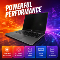 Ordinateur portable flexible personnalisé Hairuichuang N700-ZM 1TB SSD, mémoire personnalisable jusqu'à 32 Go DDR4