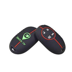 New Energy Vehicles Silicone Car Remote Key Ring Fob Cover Case Shell Holder Protector pour <span class=keywords><strong>500</strong></span> EV 500e 2020 2021 2022 pour <span class=keywords><strong>Fiat</strong></span> - Product Image 3