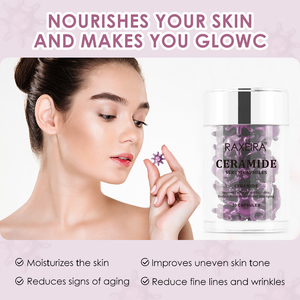 Cápsulas de Suero de Ceramida al por Mayor, Hidratantes y Reparadoras para el Cuidado Facial, Antienvejecimiento y Antiarrugas - Product Image 3