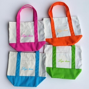 Tùy Chỉnh Đầy Màu Sắc Mềm Chất Liệu Có Thể Gập Lại Túi Vải Tùy Chỉnh Lụa In Ấn Màn Hình Chữ Phong cách Sống Túi Vải Món Quà Tốt Nhất Cho Cô - Product Image 2