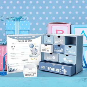 Custom <strong>Baby</strong> <strong>Memory</strong> Sweet <strong>Box</strong> Empty Rigid Advent Calender <strong>Box</strong> 24 Days Grids Shower <strong>Baby</strong> Three Blind <strong>Box</strong> with Small Drawer - Product Image 2