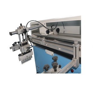 Machine d'impression sérigraphique pneumatique cylindrique pour poubelles, bols, extincteurs et applications agricoles - Nouveau modèle - Product Image 6