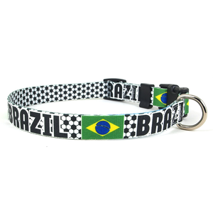 Conjunto de Correa y <span class=keywords><strong>Collar</strong></span> de Nailon Suave para Perro, Diseño de Fútbol, Correas Resistentes de Lujo para Mascotas, Correa para Perro con Logotipo Personalizado - Product Image 4