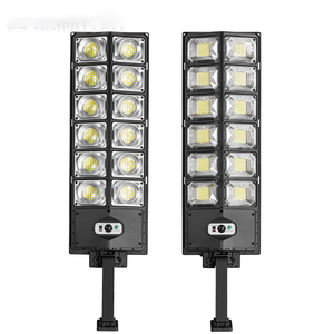 새로운 타입 IP65 ABS <span class=keywords><strong>LED</strong></span> 강력 조명 이중열 태양광 도로 야외 조명 가로등 - Product Image 1