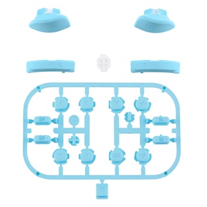 Kit complet de boutons de réparation bleus 21-en-1 pour Nintendo Switch & OLED - Remplacement des boutons de manettes gauche et droite - Product Image 1