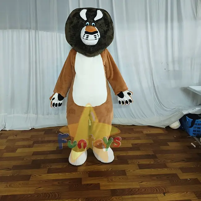 Funtoys venda quente Plush Tiger Mascot Costume Cosplay Adulto Custom Mascot Costumes Para Crianças Party Entertainment Event show