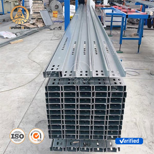 41x41mm 41x21mm geschweißter Stahl Ss400 S355J2 N S355Jr kalt gewalzte C Z Pfette Pfette aus verzinktem Eisens tahl - Product Image 6