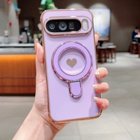 Coque arrière en TPU souple motif d'amour pour Google Pixel 9 Pro XL/9 8 Pro/9a 8a 7a coque de téléphone portable pour fille