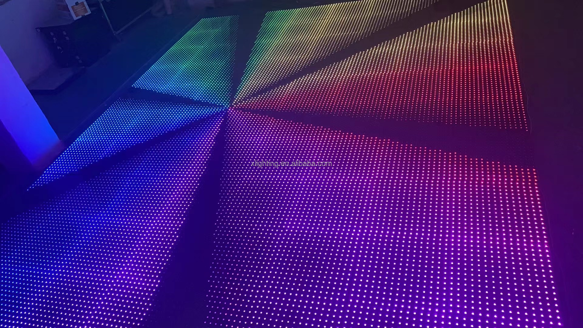 P25 225 Pixel RGB led dance floor for events rental