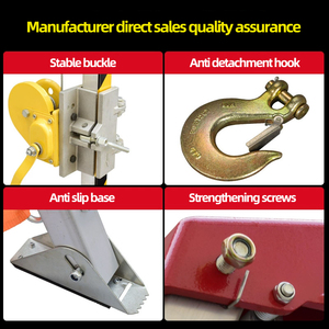 Hot Bán Hợp Kim Nhôm Cứu Hộ Tripod 135M-214M Mùa Thu Bảo Vệ Hạn Chế Không Gian Lift Tripod Với Tời Mùa Thu Bảo Vệ Chân Đế - Product Image 6