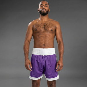 Shorts de boxe professionnels avec une coupe athlétique confortable pour l'entraînement au combat, la compétition et les performances sportives - Product Image 1