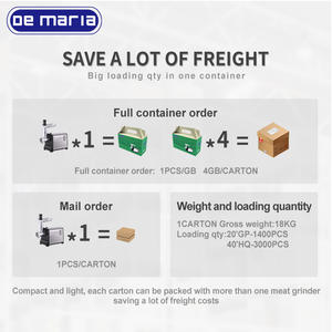 Electrodoméstico de Cocina Multifuncional, Batidora Eléctrica con Rebanadores de Acero Inoxidable para Alimentos y Molinillos de Carne - Product Image 3