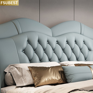 Lit Queen Size Européen Cadre de Lit de Luxe Lit Cama Yatak Letto Letti Bedden Meubles de Chambre Sommier Casal Matrimoniale 2 Personnes - Product Image 3
