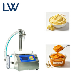Machine <span class=keywords><strong>de</strong></span> remplissage semi-automatique <span class=keywords><strong>de</strong></span> bureau pour sauces comestibles et sauces aux <span class=keywords><strong>champignons</strong></span>, avec pompe à engrenages <span class=keywords><strong>de</strong></span> pesage, personnalisée pour l'emballage en pots <span class=keywords><strong>de</strong></span> produits visqueux <span class=keywords><strong>de</strong></span> cuisine occidentale - Product Image 1