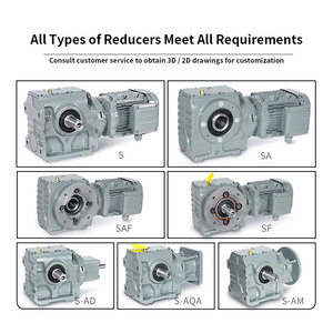 Bán buôn bộ giảm tốc bánh răng trục vít dòng S bán chạy với tùy chỉnh OEM - Product Image 2