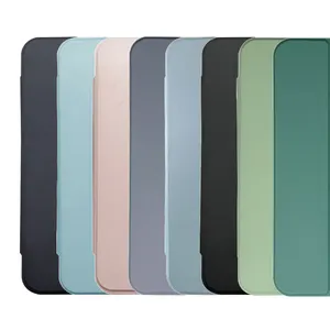 Capa de TPU transparente e acrílico à prova de choque para iPad 9.7 Smart Compatível com Apple Feito de couro