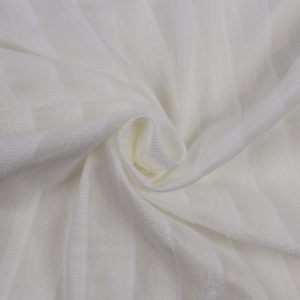 Tela de cortinas translúcidas de voile con aspecto de lino blanco <span class=keywords><strong>Damasco</strong></span> Slubc, tejida en fábrica Kylin, muy vendida, para sala de estar - Product Image 5